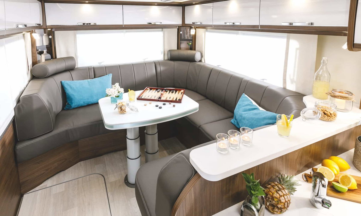 Camping-car de luxe Frankia Platin