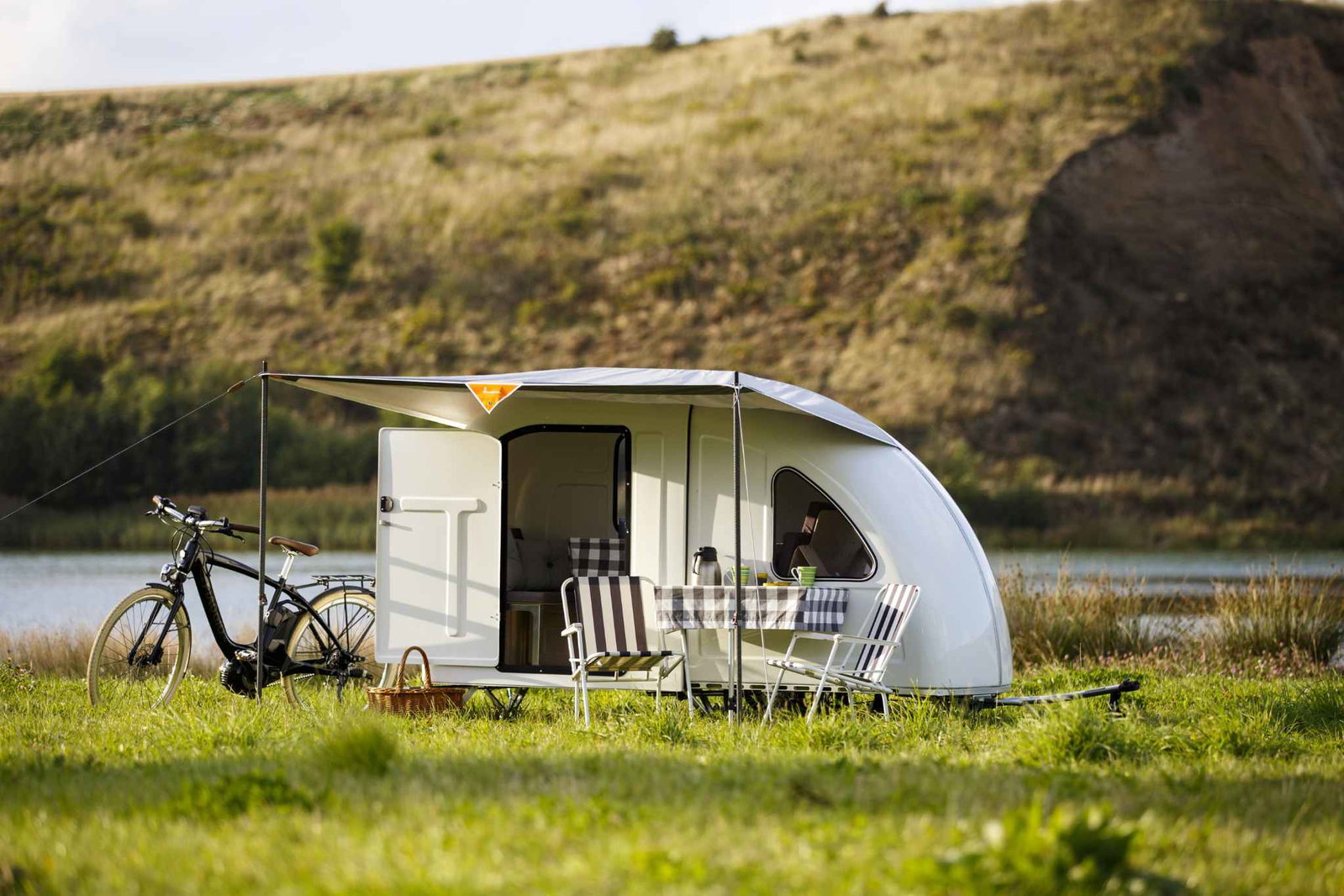 Caravane à vélo - pour faire du camping à la force des bras