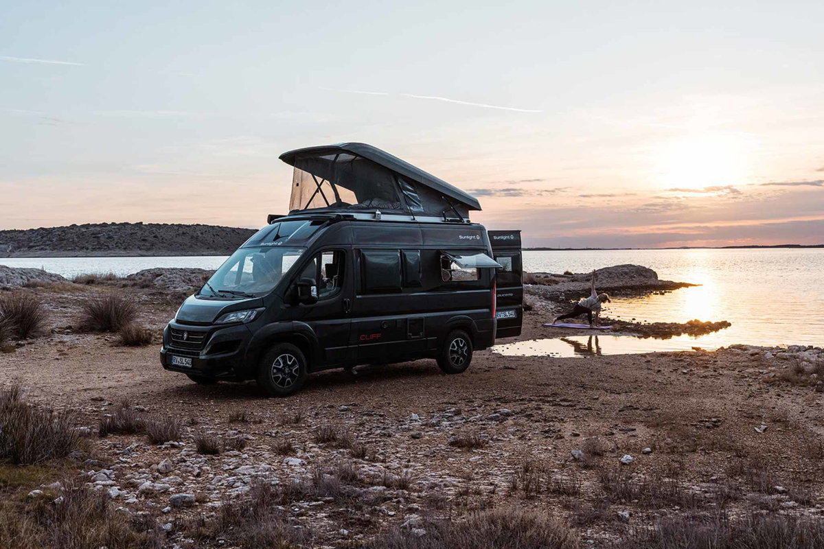 Idéal pour les personnes qui voyagent seules ou les couples qui se contentent de peu d'espace. © Sunlight GmbH