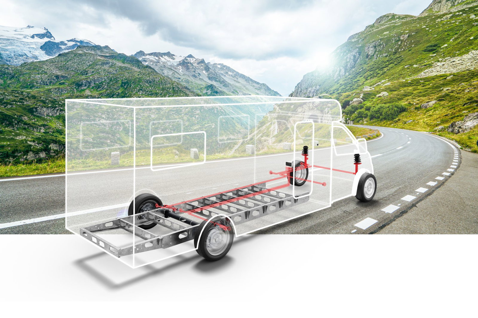 Ce nouveau châssis de camping-car AL-KO COMFORT DRIVE pense avec toi - Plus de confort de conduite et de sécurité