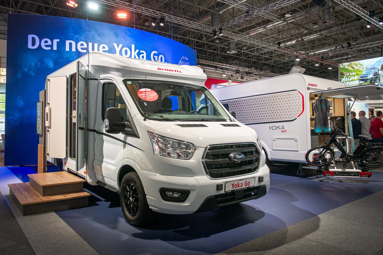 Dethleffs Yoka Go (2024) : Camping-car avec plan flexible pour les voyages de sport et d'aventure