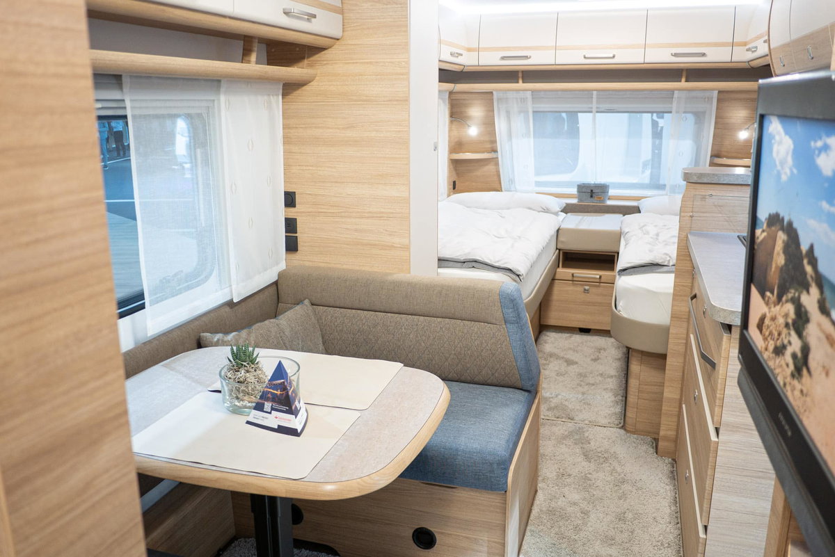 Fendt Bianco Activ 515 SGD Caravan Salon 2023 Intérieur