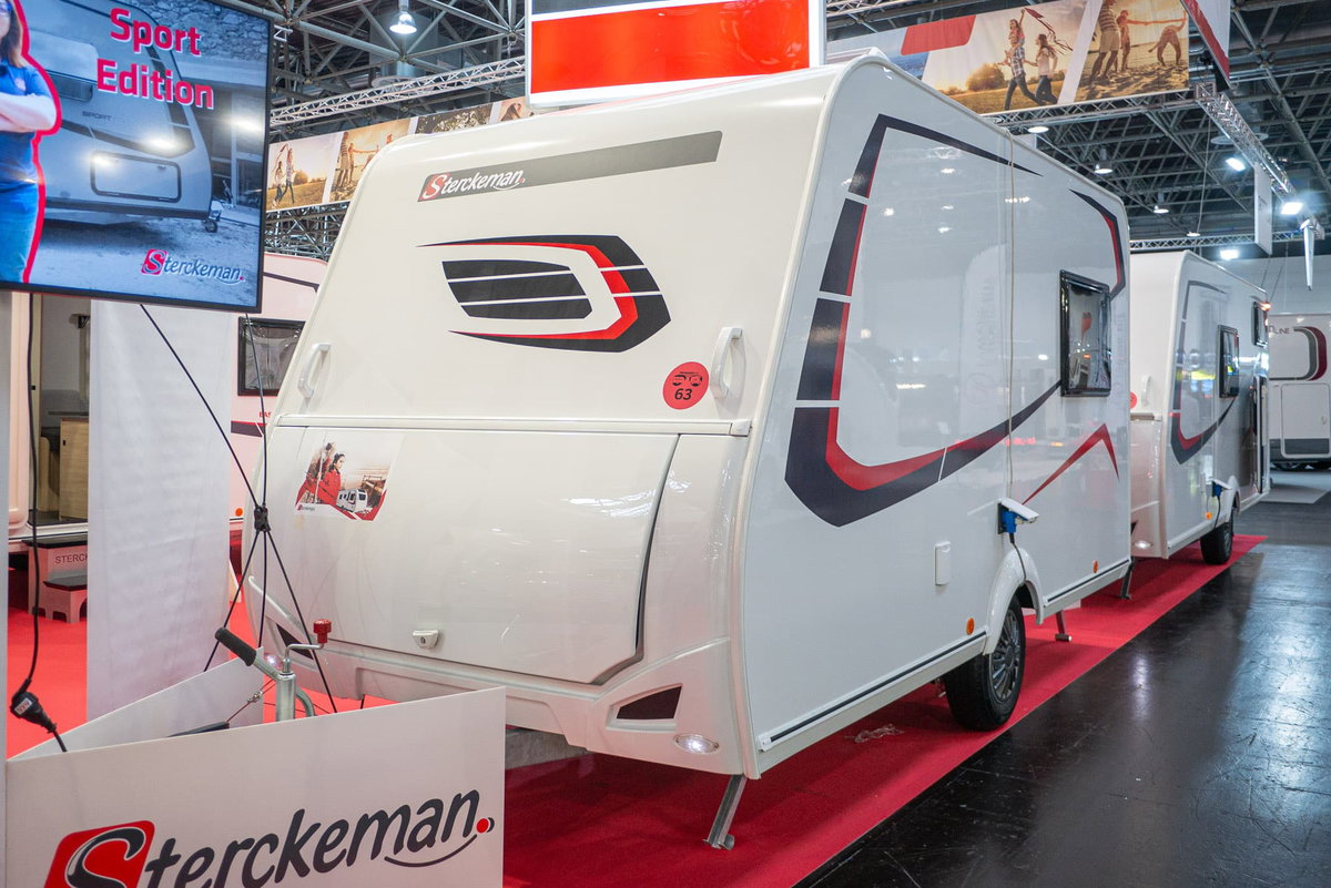 Sterckeman Easy 390 CP Caravan Salon 2023 proue