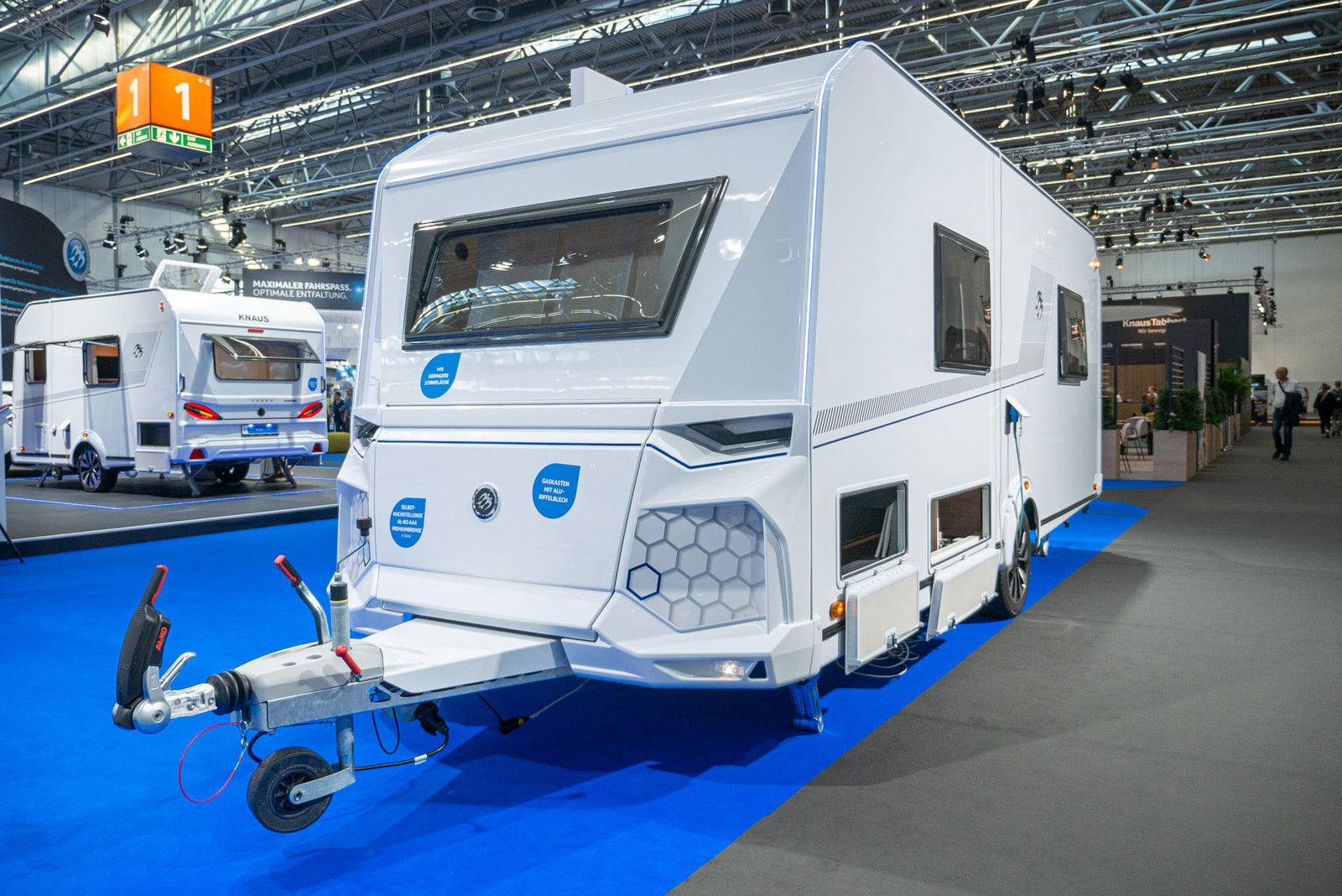 Knaus Yaseo 500 DK (2024) : caravane sans gaz et légère - avec visite à 360° !