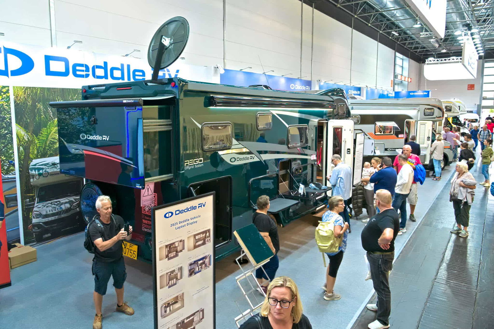 Nouveau : Deddle RV (2025) - camping-cars géniaux de Chine avec slide-outs, machine à laver et beamer