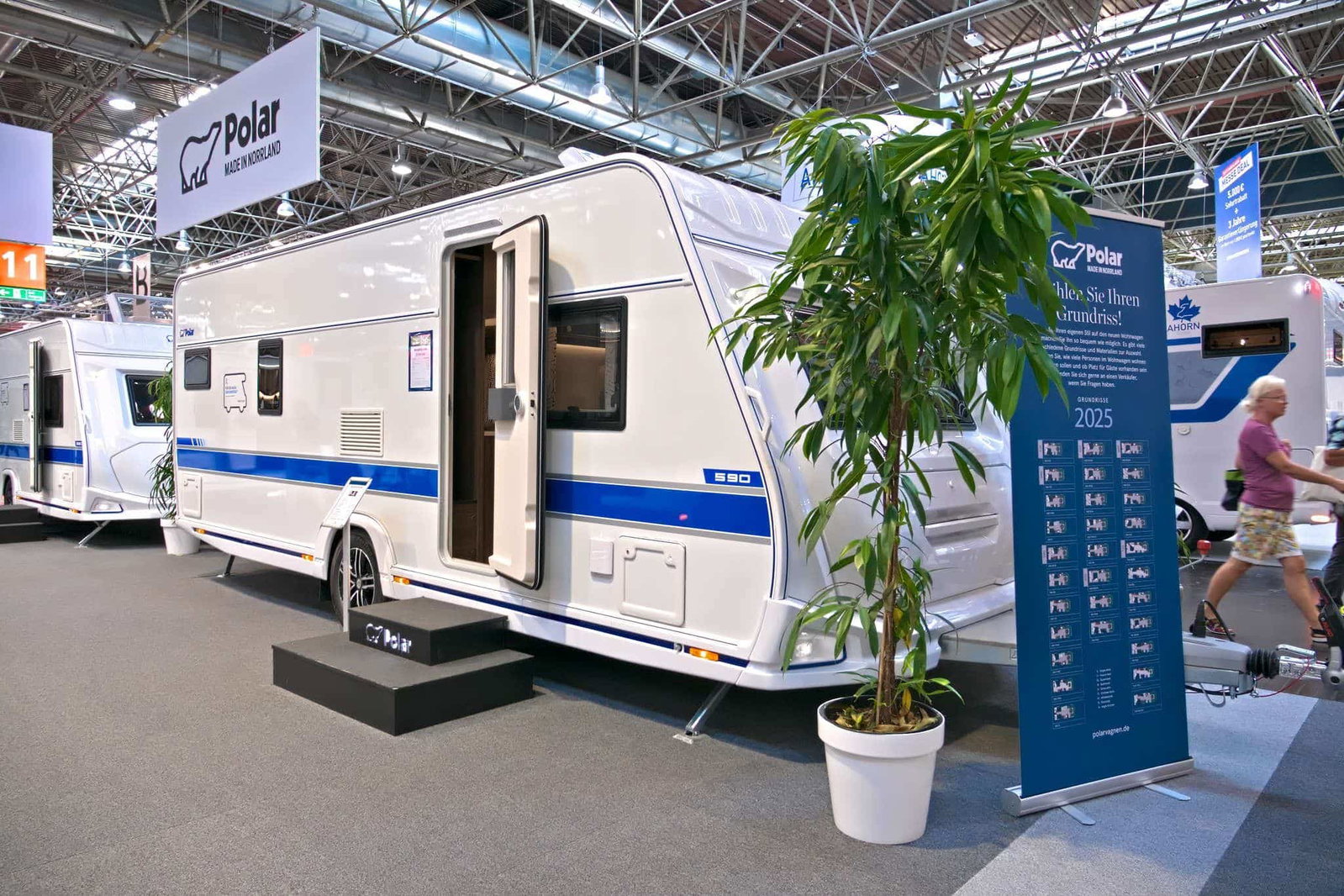 Polar Blueline 590 BFW (2025) - Caravane de luxe pour jusqu'à 5 personnes