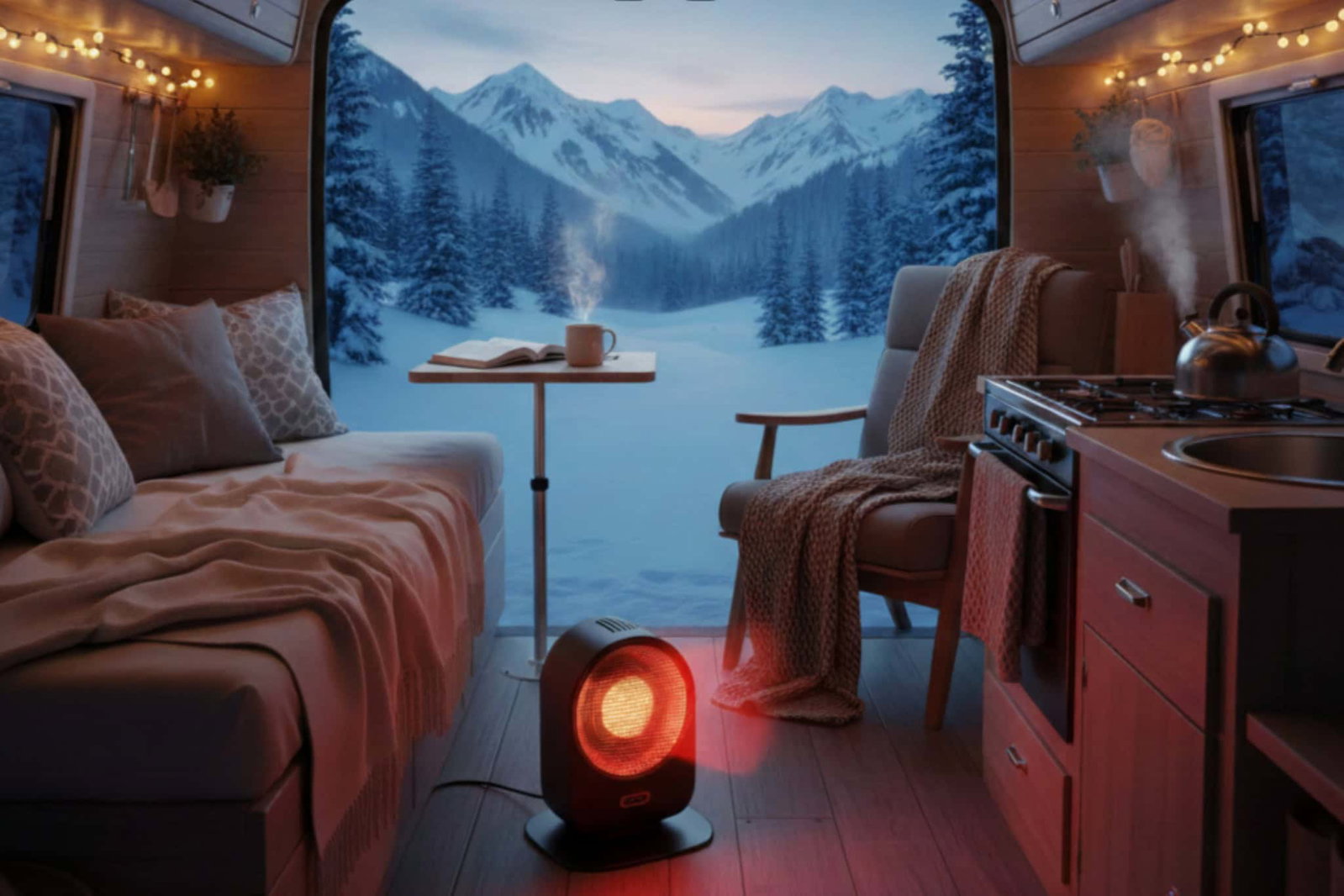 Chaleur douillette : le meilleur radiateur soufflant pour le camping