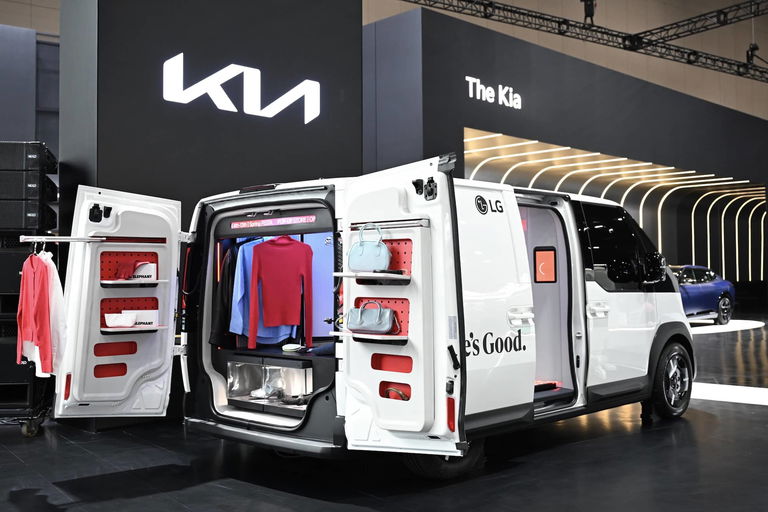 La technologie rencontre l'aventure : KIA et LG présentent un concept de camping futuriste