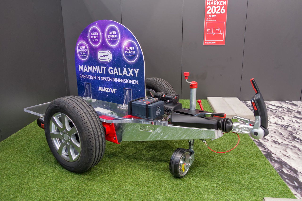 Plus léger, plus rapide, plus intelligent : le nouveau moteur de manœuvre AL-KO Mammut Galaxy pour caravanes en détail
