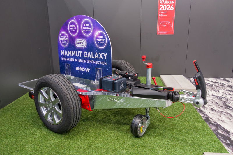 Plus léger, plus rapide, plus intelligent : le nouveau moteur de manœuvre AL-KO Mammut Galaxy pour caravanes en détail