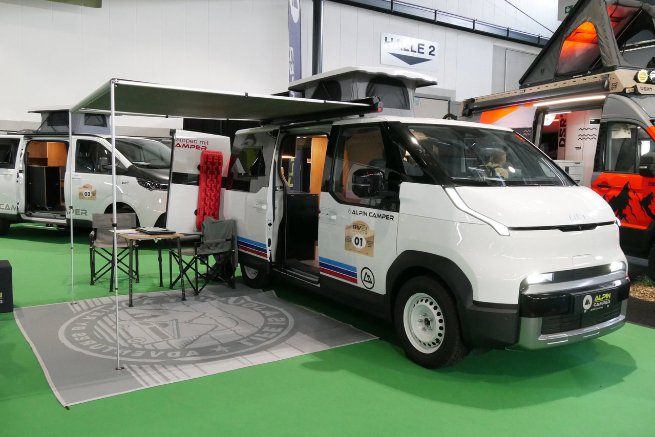 Camping-cars électriques à la loupe : comment Alpincamper façonne l'avenir du voyage mobile avec le Kia PV5 et le Maxus eDeliver 7