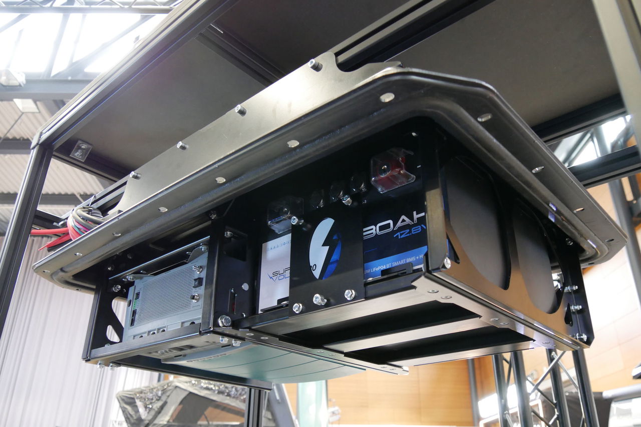 Juicetray : ce support cache ton alimentation électrique sous le camping-car