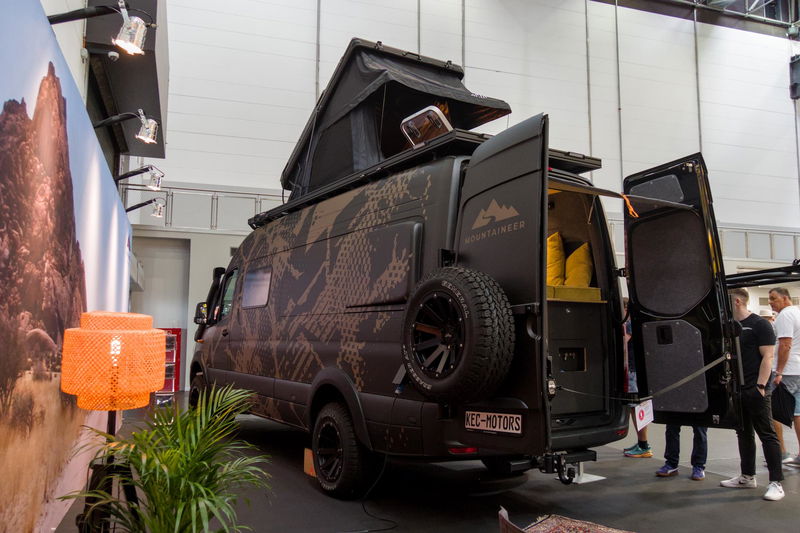 Du studio d'enregistrement au terrain : ce camping-car tout-terrain mise sur un concept d'innovation croisée génial