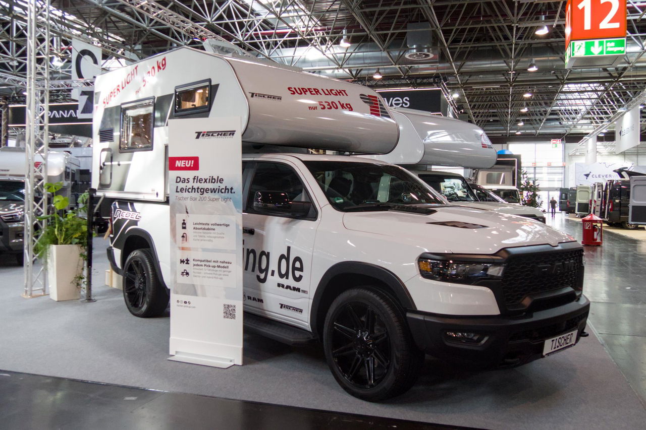 Tischer Box 200 Superlight (2027) : Cabine légère et spacieuse pour le camping en pick-up